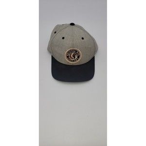 Brixton MFG Company men's Hat Indian Head logo Blue and Grey Snapback